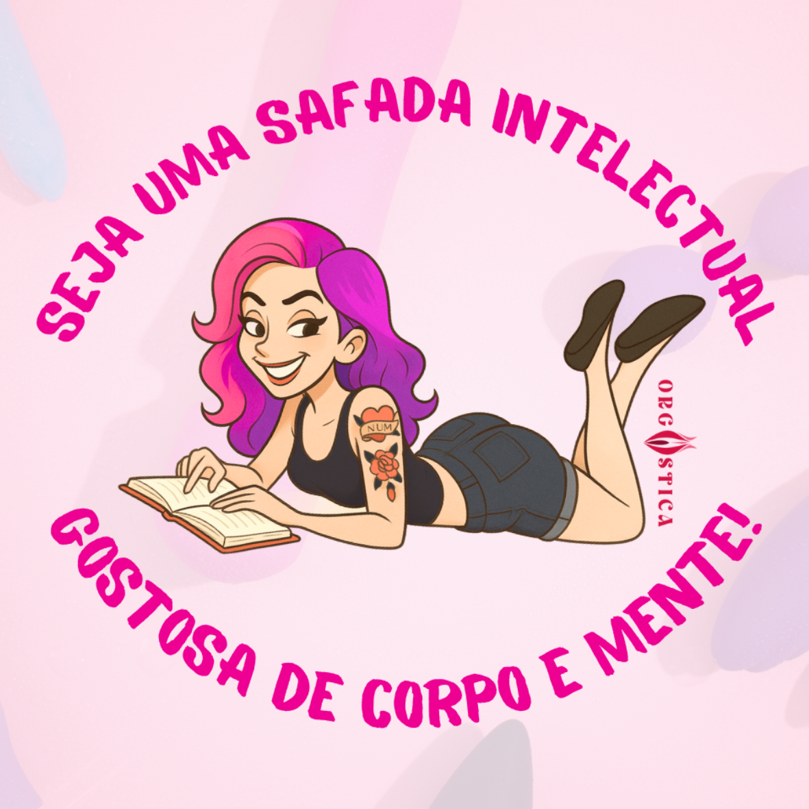 Coleção de Autocolantes Orgástica