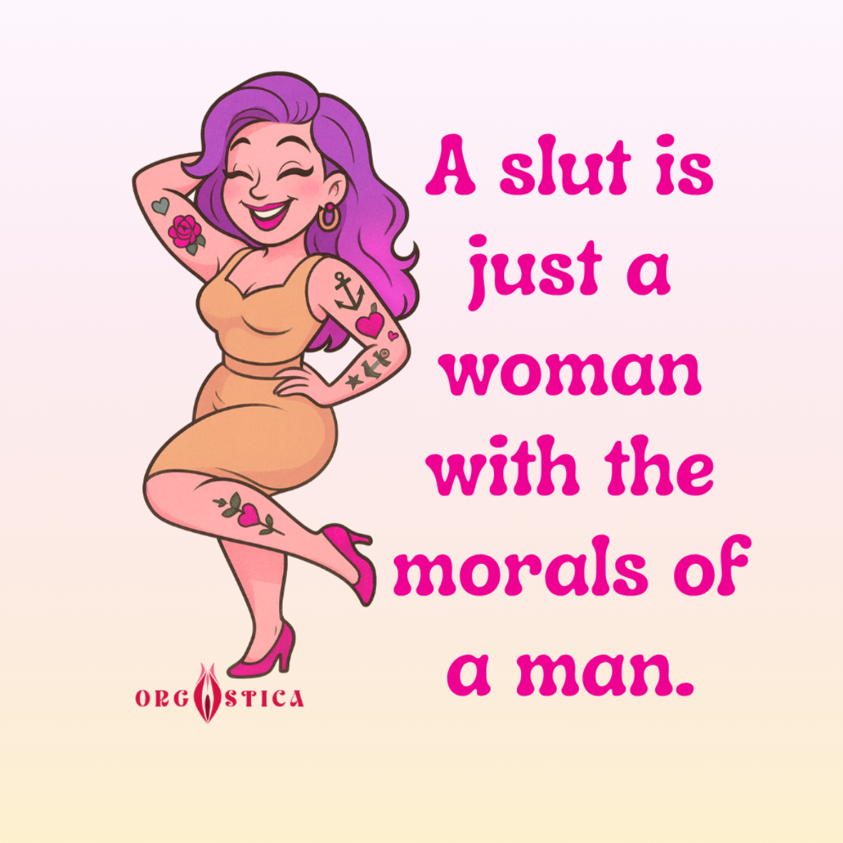 Coleção de Autocolantes Orgástica