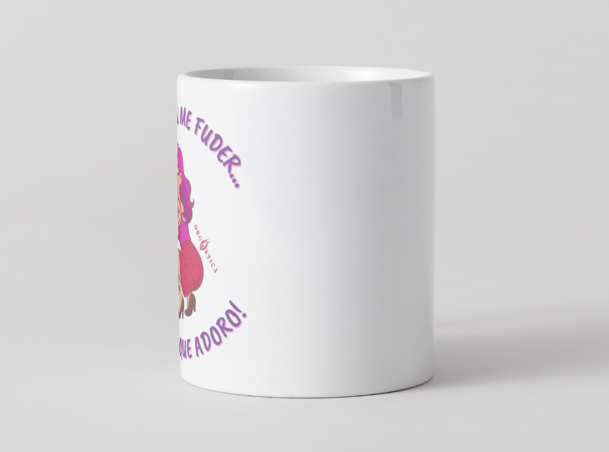 Caneca “Mandou eu me fuder… Logo eu que adoro!”