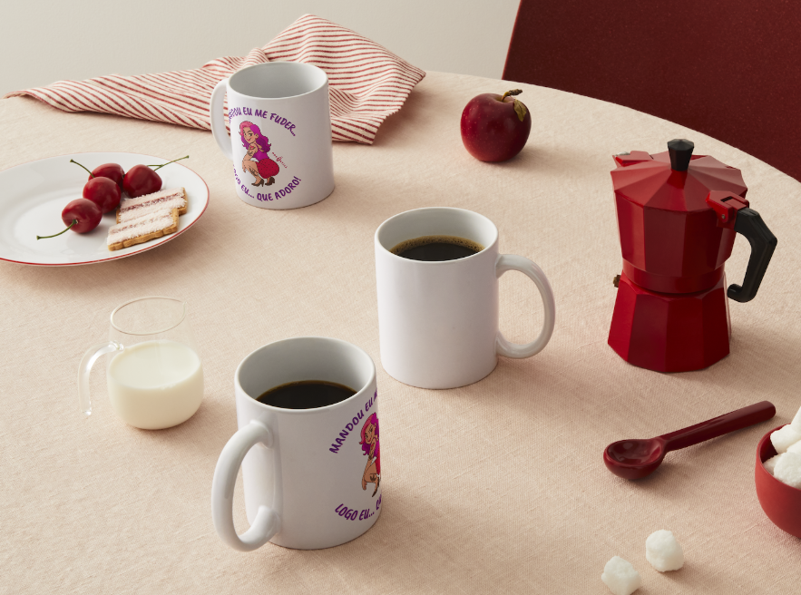 Caneca “Mandou eu me fuder… Logo eu que adoro!”