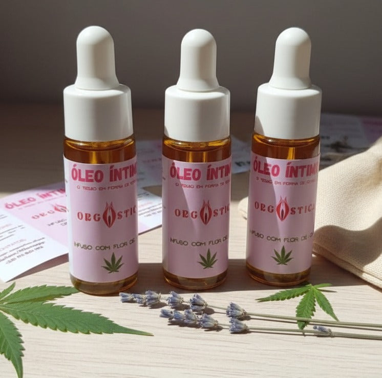 Óleo Íntimo Orgástica + Lavanda — O Tesão em Forma de Gotas